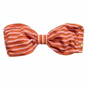 Billabong Eco‎ Tides Terry Betty Bandeau Bikini Top Small